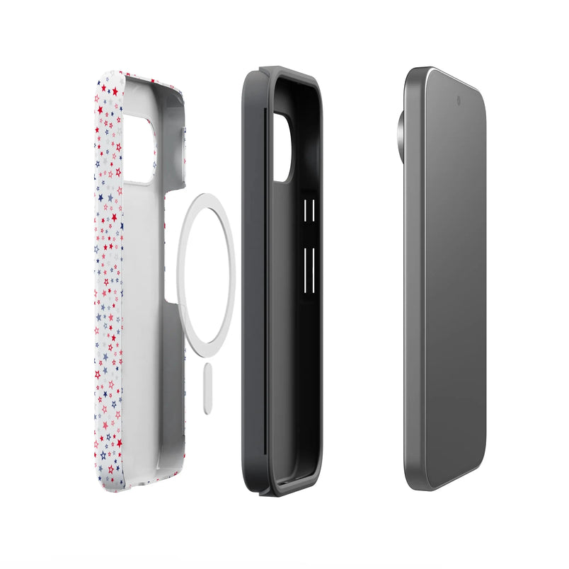 Seeing Stars | Red, White & Blue Case Phone Case get.casely 