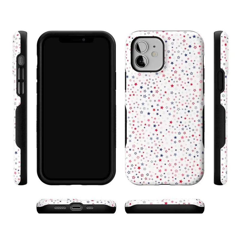 Seeing Stars | Red, White & Blue Case Phone Case Casetry 