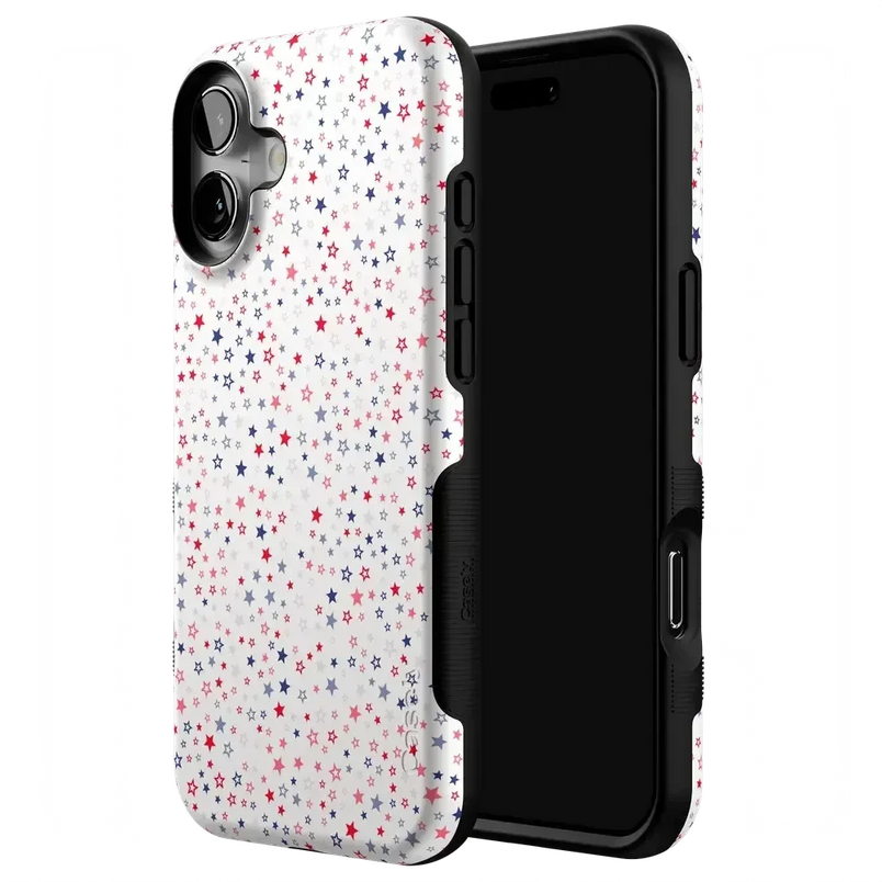Seeing Stars | Red, White & Blue Case Phone Case Casetry 