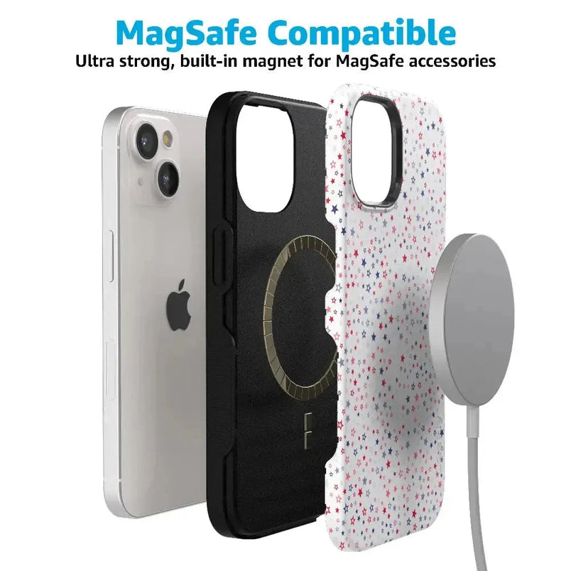 Seeing Stars | Red, White & Blue Case Phone Case Casetry 