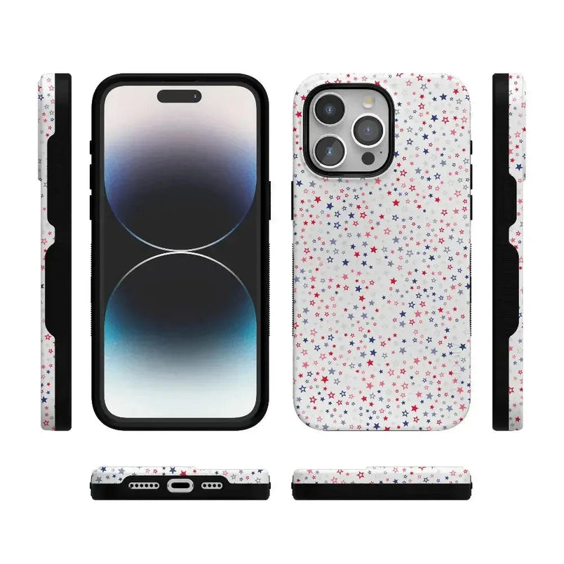Seeing Stars | Red, White & Blue Case Phone Case Casetry 