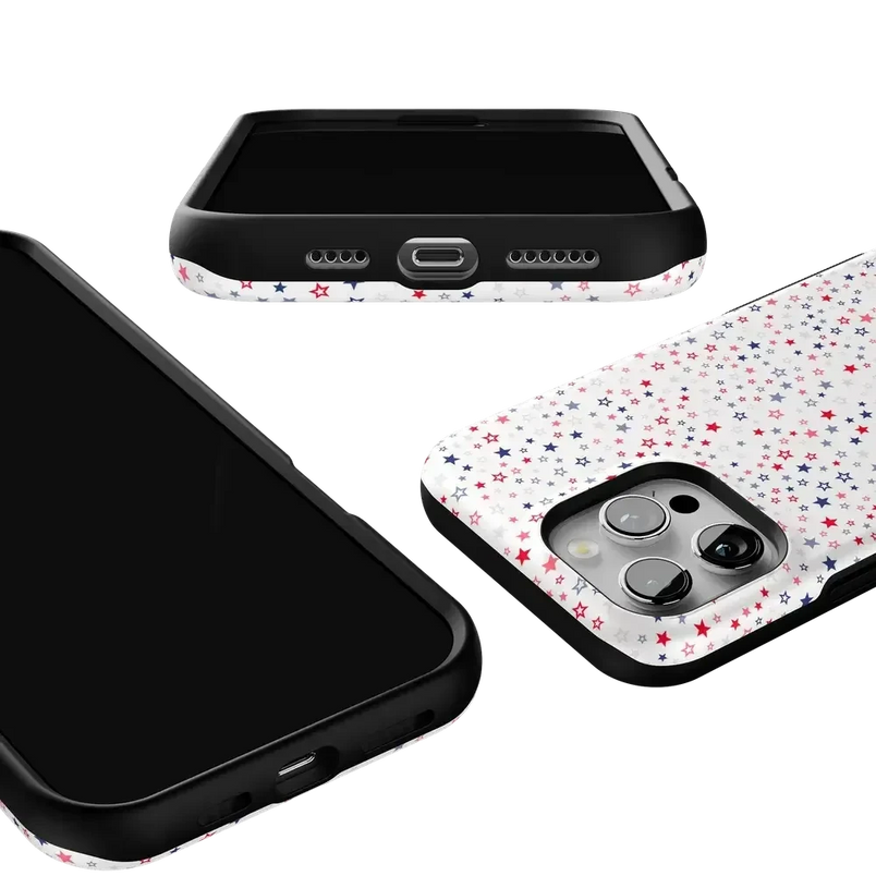 Seeing Stars | Red, White & Blue Case Phone Case Casetry 