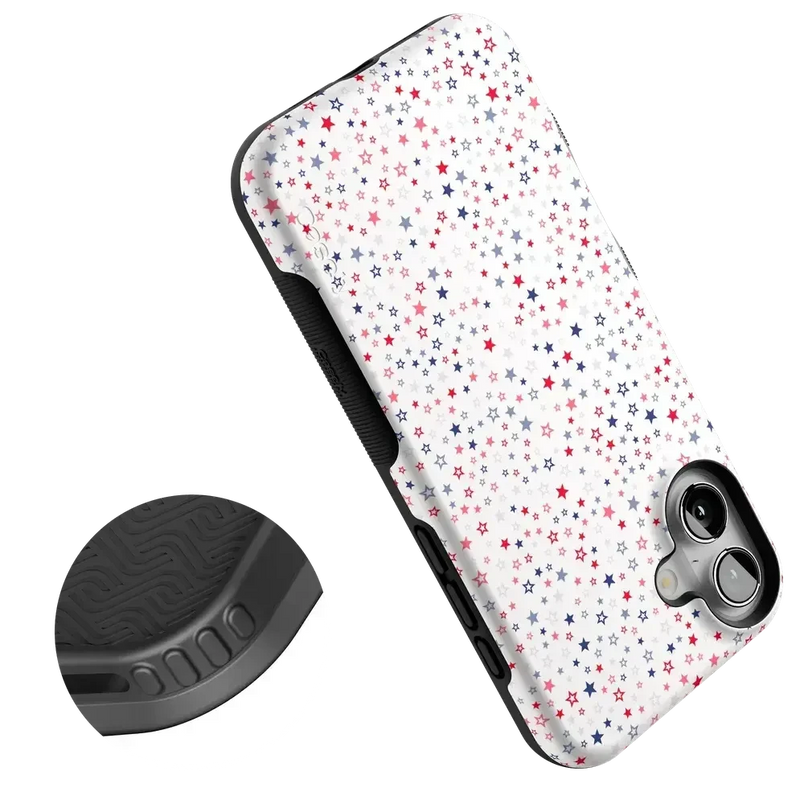 Seeing Stars | Red, White & Blue Case Phone Case Casetry 