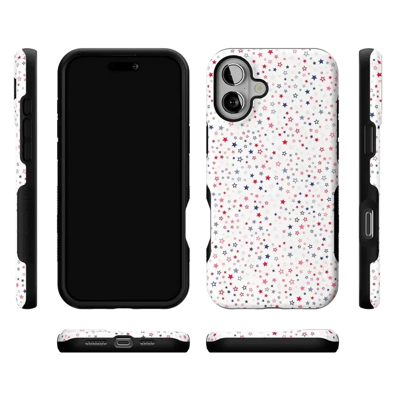 Seeing Stars | Red, White & Blue Case Phone Case Casetry 