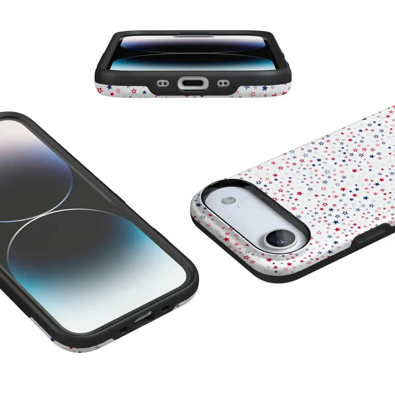 Seeing Stars | Red, White & Blue Case Phone Case Casetry 