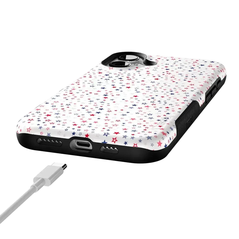 Seeing Stars | Red, White & Blue Case Phone Case Casetry 