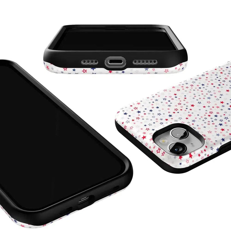 Seeing Stars | Red, White & Blue Case Phone Case Casetry 