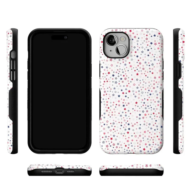 Seeing Stars | Red, White & Blue Case Phone Case Casetry 