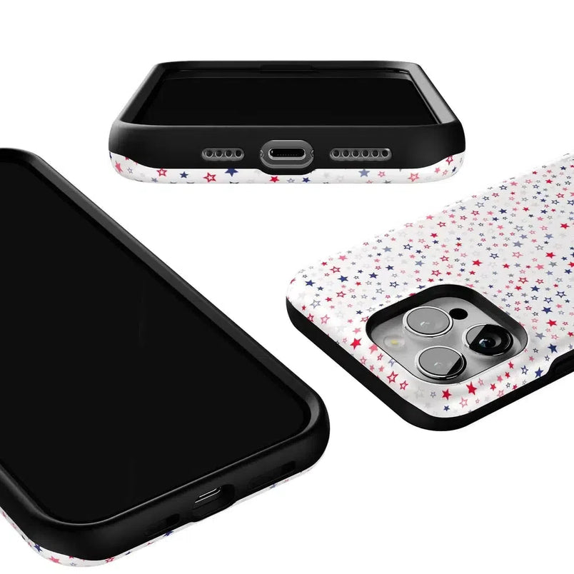 Seeing Stars | Red, White & Blue Case Phone Case Casetry 
