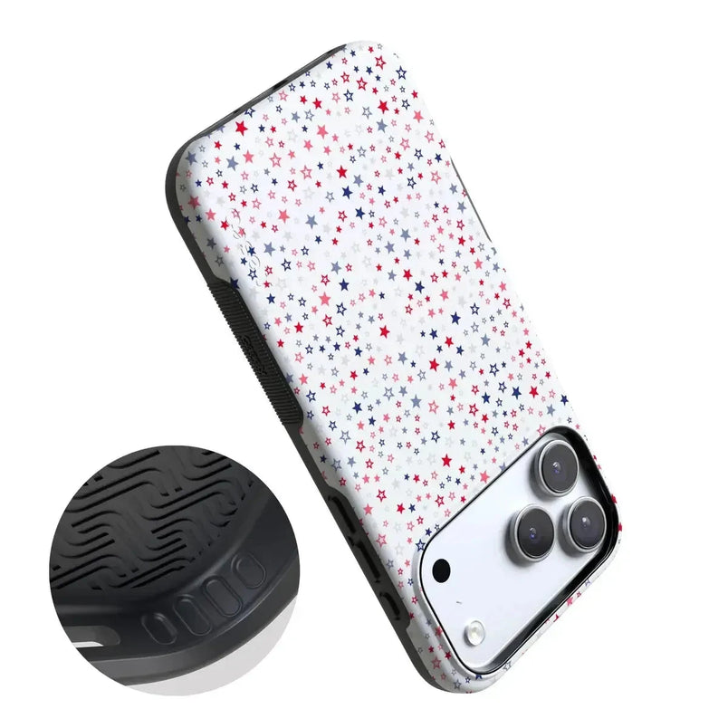 Seeing Stars | Red, White & Blue Case Phone Case Casetry 