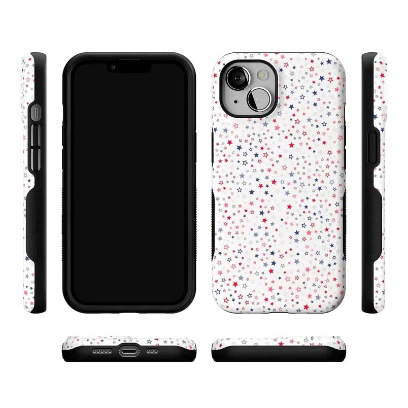 Seeing Stars | Red, White & Blue Case Phone Case Casetry 