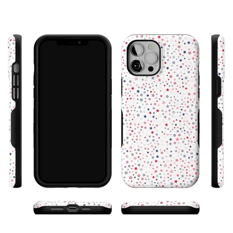 Seeing Stars | Red, White & Blue Case Phone Case Casetry 