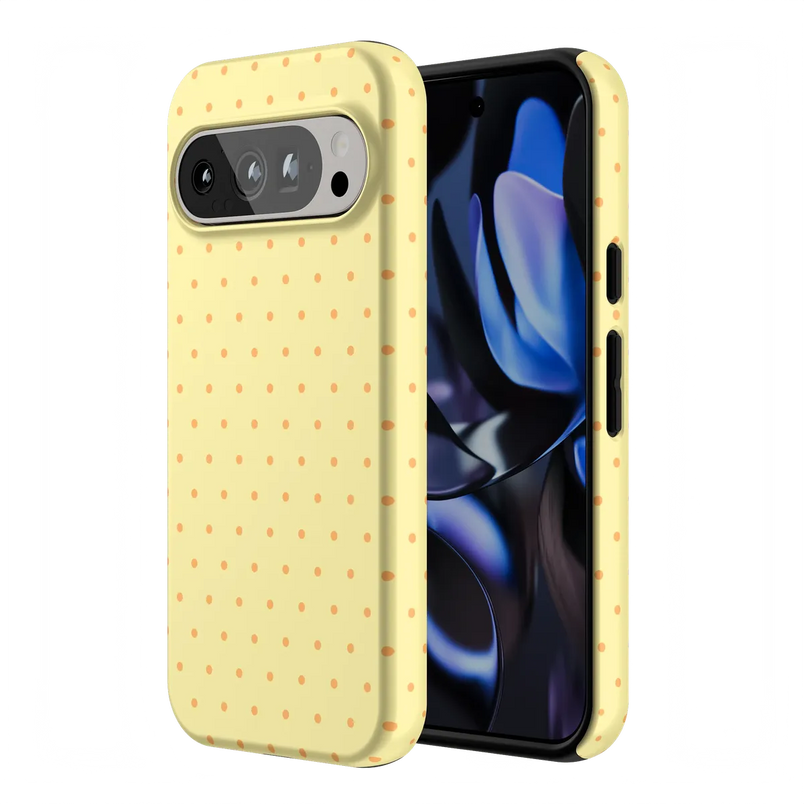 On the Dot | Yellow Polka Dot Case