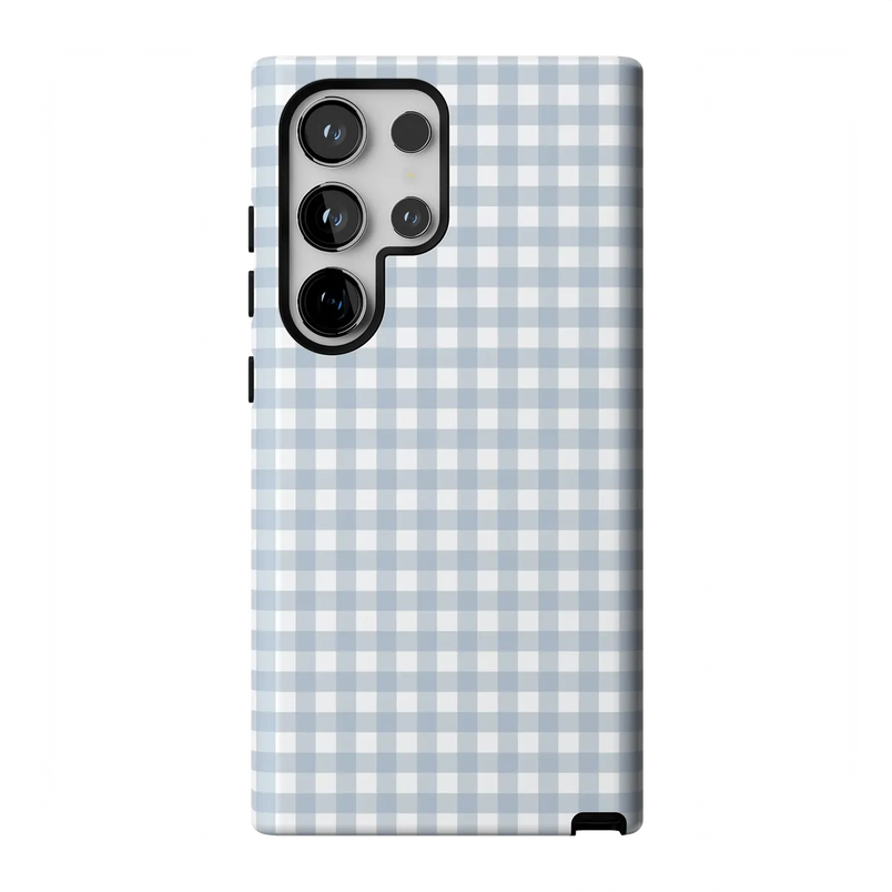 Pastel Picnic | Blue Gingham Case