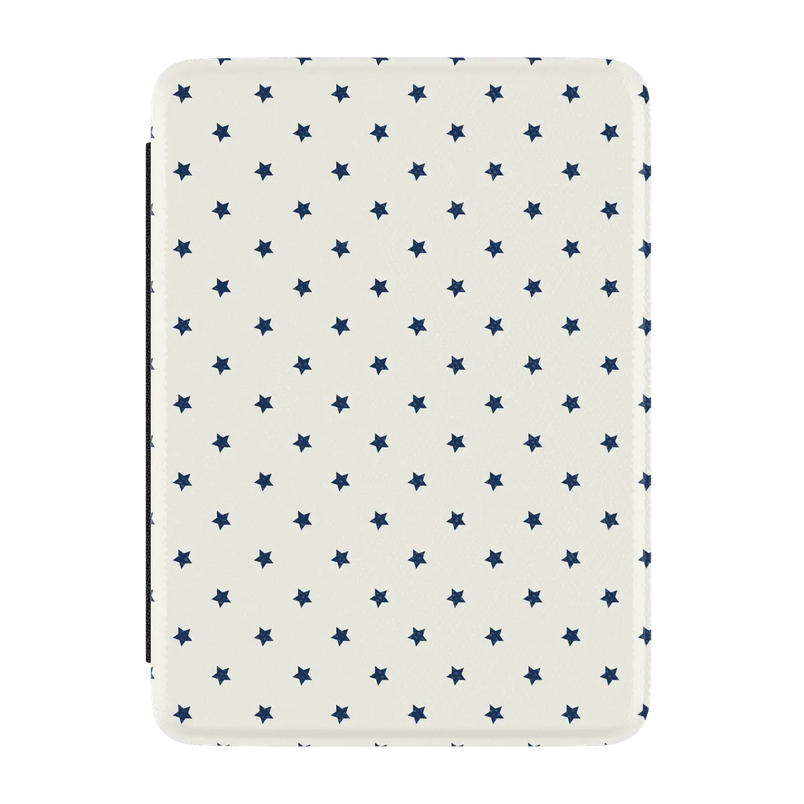 Tiny Stars | Blue & White Kindle Case