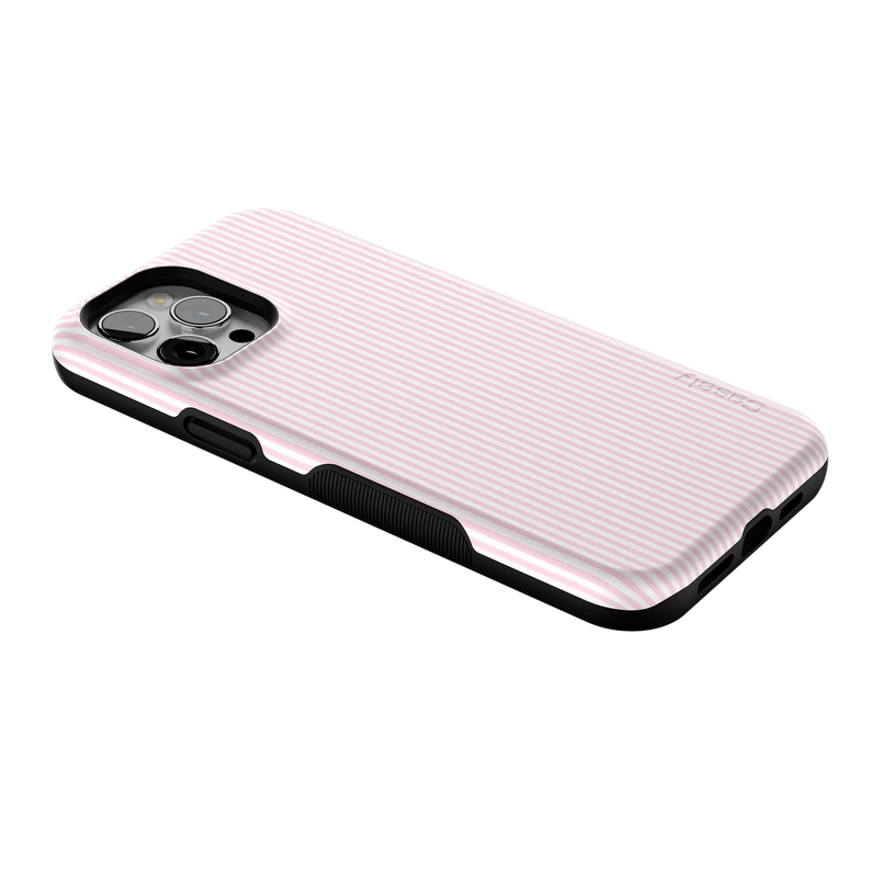 Stripes and the City | Light Pink Pinstripe Case