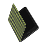 Wicked Hex | Green Checkered Kindle Case