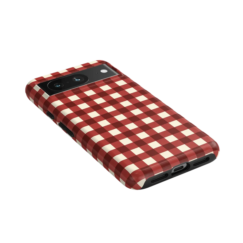 Checked Twice | Red Plaid Case
