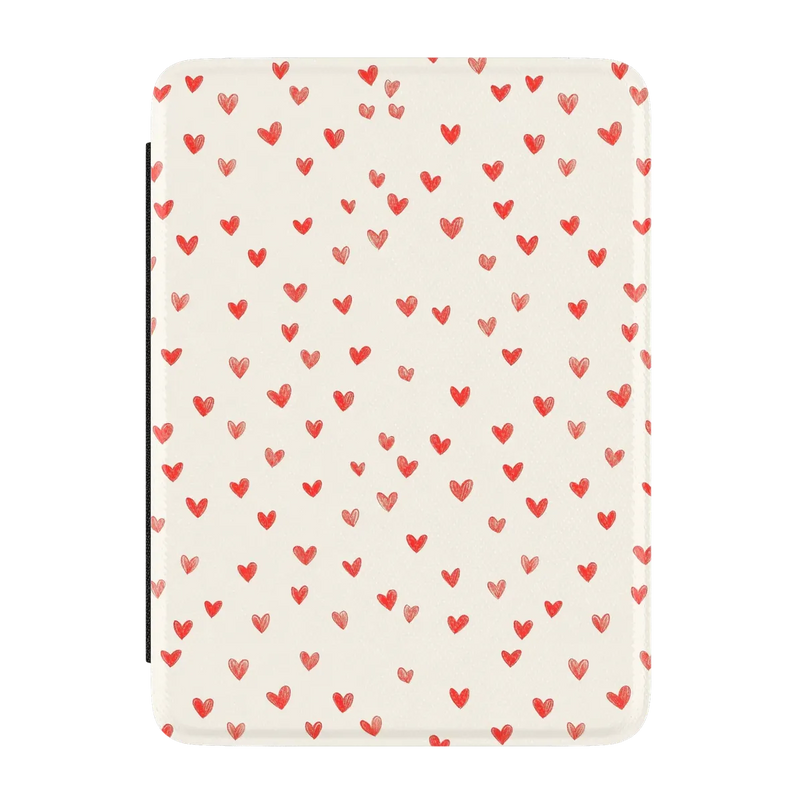 Love Letters | Doodle Hearts Kindle Case | Casely