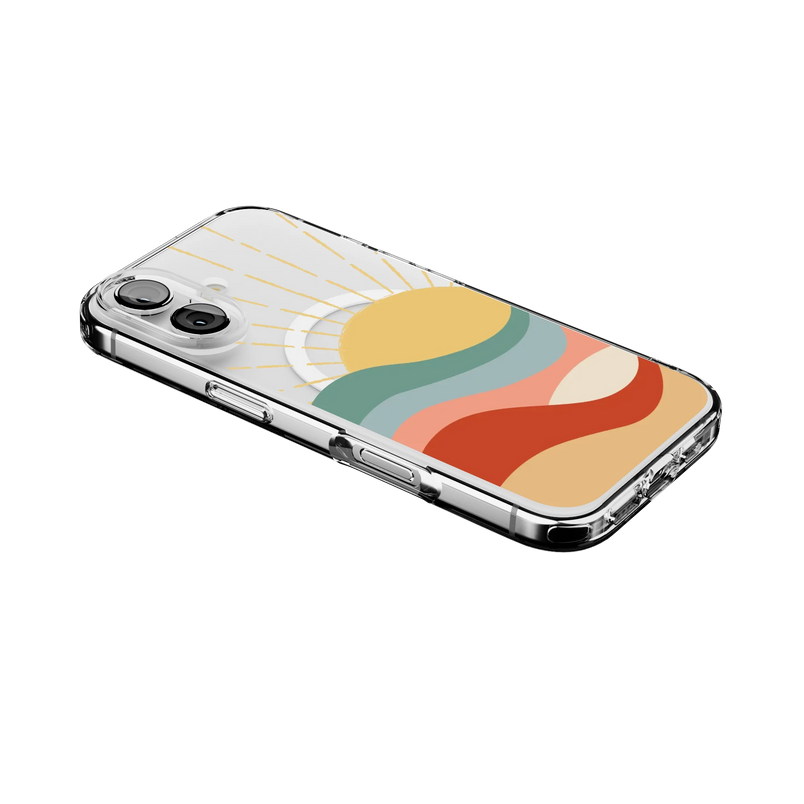 Here Comes the Sun | Colorblock Sunset Case