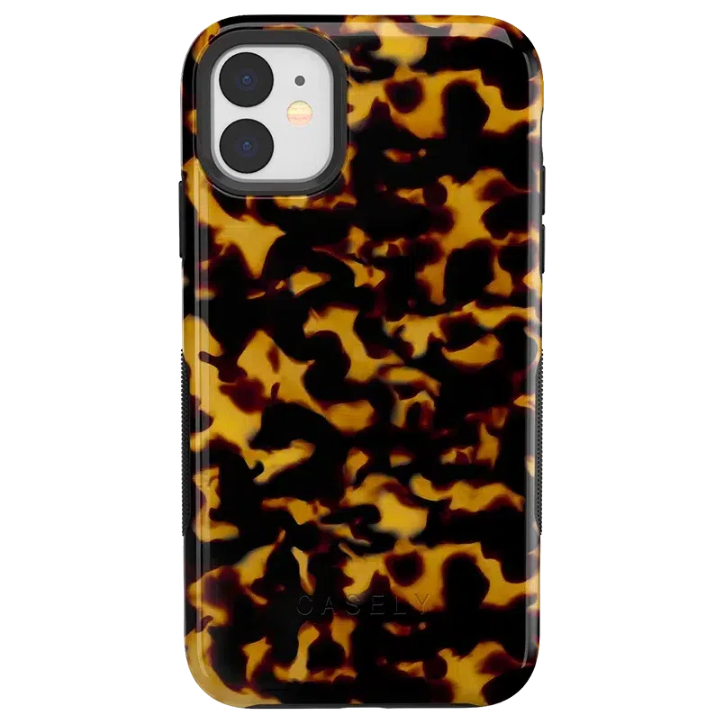 Shell Shocked | Tortoise Print Case iPhone Case get.casely Bold iPhone 11