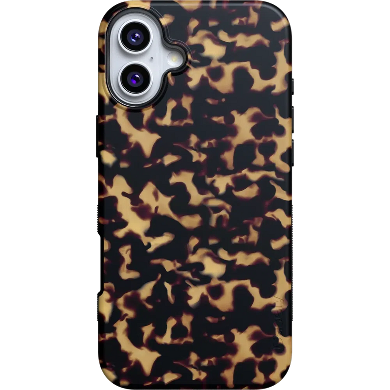 Shell Shocked | Tortoise Print Case iPhone Case get.casely Bold + MagSafe® iPhone 16 Plus
