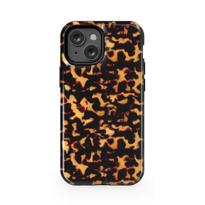 Shell Shocked | Tortoise Print Case iPhone Case get.casely Essential + MagSafe® iPhone 13 Mini