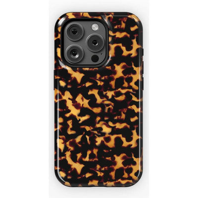 Shell Shocked | Tortoise Print Case iPhone Case get.casely Essential + MagSafe® iPhone 15 Pro