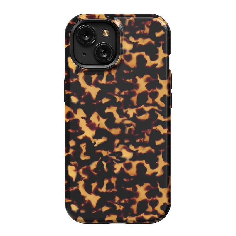 Shell Shocked | Tortoise Print Case iPhone Case get.casely Essential + MagSafe® iPhone 15
