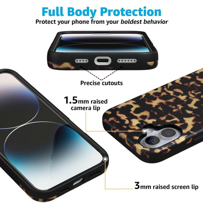 Shell Shocked | Tortoise Print Case iPhone Case get.casely 