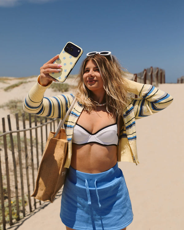 Shine Bright | Butter Yellow Stars Case