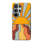 Shine On | Retro Sunset Case iPhone Case get.casely Bold Flex + MagSafe® Galaxy S26 Ultra 