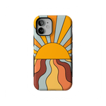 Shine On | Retro Sunset Case iPhone Case get.casely Bold Flex + MagSafe® iPhone 12 Mini 