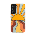 Shine On | Retro Sunset Case iPhone Case get.casely Essential Galaxy S22 