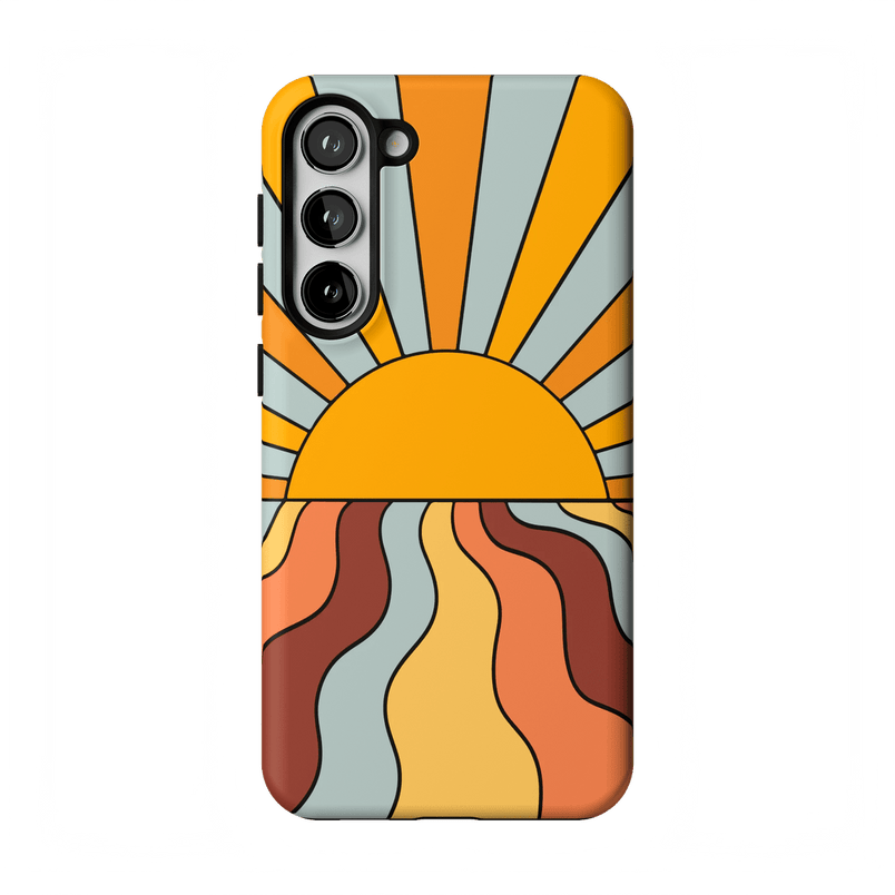 Shine On | Retro Sunset Case iPhone Case get.casely Essential Galaxy S23 Plus 