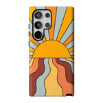 Shine On | Retro Sunset Case iPhone Case get.casely Essential Galaxy S24 Ultra 