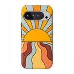 Shine On | Retro Sunset Case iPhone Case get.casely Essential + MagSafe® Google Pixel 10 Pro XL 