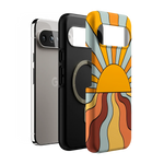Shine On | Retro Sunset Case iPhone Case get.casely 