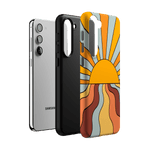 Shine On | Retro Sunset Case iPhone Case get.casely 