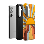 Shine On | Retro Sunset Case iPhone Case get.casely 