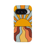 Shine On | Retro Sunset Case iPhone Case get.casely 