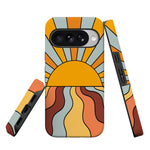 Shine On | Retro Sunset Case iPhone Case get.casely 