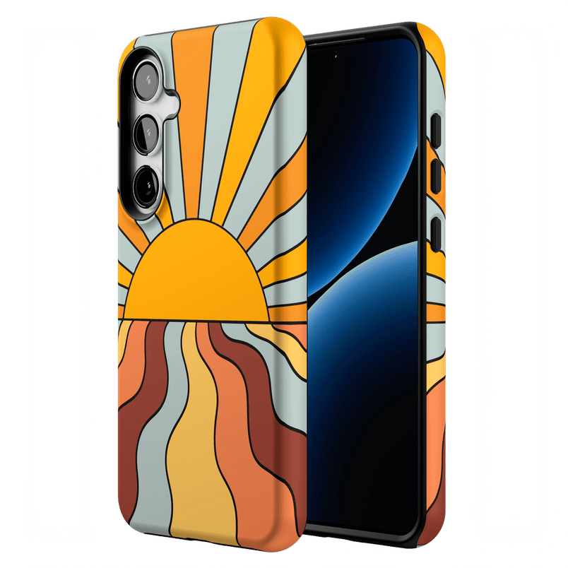 Shine On | Retro Sunset Case iPhone Case get.casely 