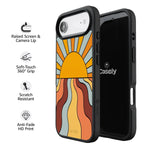 Shine On | Retro Sunset Case iPhone Case get.casely 
