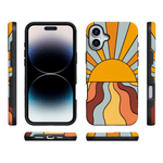 Shine On | Retro Sunset Case iPhone Case get.casely 