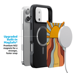 Shine On | Retro Sunset Case iPhone Case get.casely 