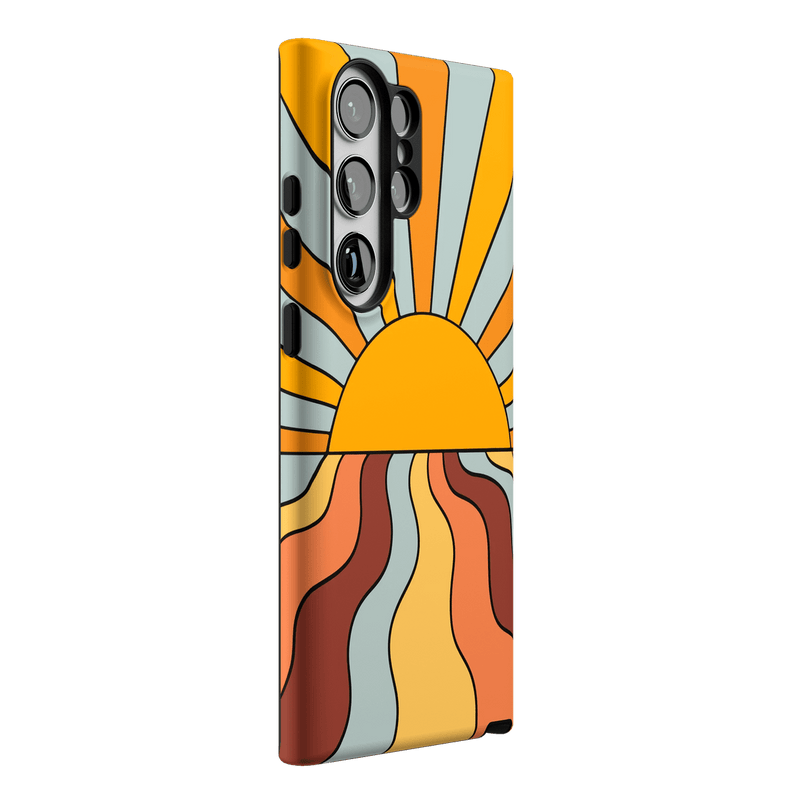 Shine On | Retro Sunset Case iPhone Case get.casely 