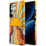 Shine On | Retro Sunset Case iPhone Case get.casely 