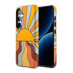 Shine On | Retro Sunset Case iPhone Case get.casely 