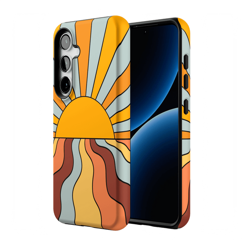 Shine On | Retro Sunset Case iPhone Case get.casely 